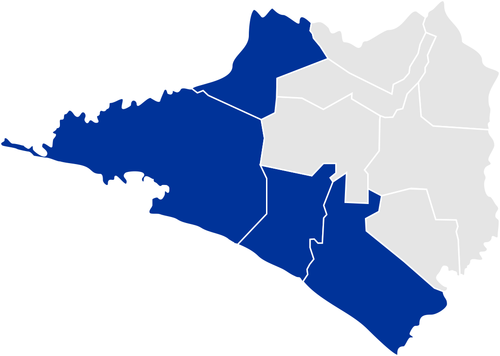 District Col-II shaded blue Colima Distrito 02.png