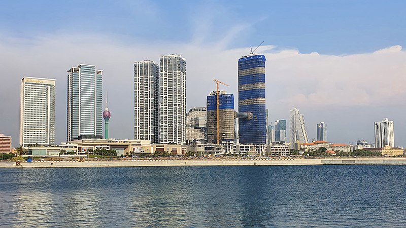 File:Colombo Skyline Jan 2022.jpg