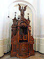 This is a photo of a monument in Poland identified by the ID: PL-624844. Polski: Konfesjonał w kościele pw św Franciszka w zespole klasztornym w Warszawie Polski: Confessionals in the Saint Francis church in Warsaw