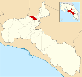 Kart over San José