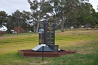 An Italian monument in the Cowra POW Camp Cowra POW Camp Italian Monument.JPG