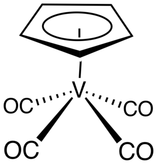 Cyclopentadienylvanadium tetracarbonyl Chemical compound