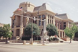Montgomery Countys domstolshus i Crawfordsville.