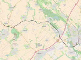 Spoorlijn Jülich - Puffendorf op de kaart