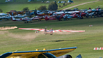 English: DFS 108-53 Habicht E (replica, D-1901) at "Oldtimer Fliegertreffen Hahnweide 2011" (EDST). Deutsch: DFS 108-53 Habicht E (Nachbau, D-1901) auf dem Oldtimer Fliegertreffen Hahnweide 2011 (EDST).