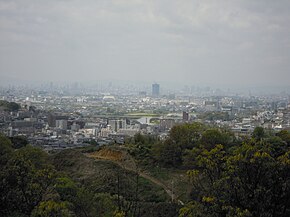 Vista de la ciudad de Kashiwara