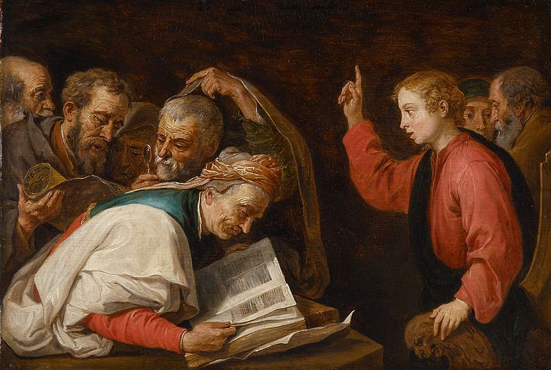 File:David Teniers after Ribera - Jesus among the Doctors GG 9801.jpg