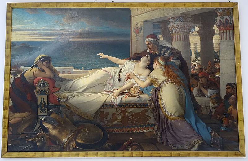 File:Death of Dido by Joseph Stallaert, c. 1872, oil on canvas - Cinquantenaire Museum - Brussels, Belgium - DSC08548.jpg