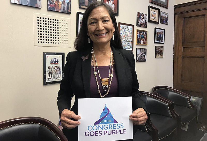 File:Deb Haaland supporting National Recovery Month.jpg
