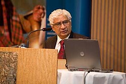 Deepak Nayyar at UNU-WIDER Annual Lecture, 2009.jpg