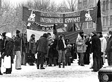 Lunds Anarkistgrupp protesting together with the Swedish Committee for Indochina Demo-Lund.jpg