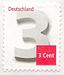Deutsche Post — 3 cent-Briefmarke aus dem Jahr 2013.jpg