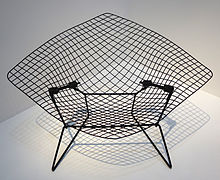 Diamond Chair by Harry Bertoia Diamond Chair - Harry Bertoia, MNAM.jpg