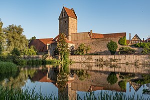 48. Platz: Tilman2007 mit Stadtbefestigung mit Rothenburger Tor in Dinkelsbühl