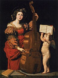 Santa Cecilia suona il violino (1617-1618), Museo del Louvre, Parigi