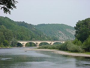 Dordognebrücke von Souillac