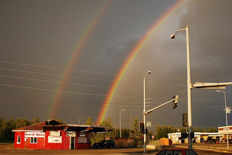 File:Double Rainbow in Fairbanks, AK.jpg