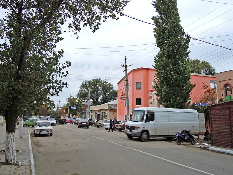 File:Down Town of Bilyayivka, Odessa Oblast, Ukraine.jpg