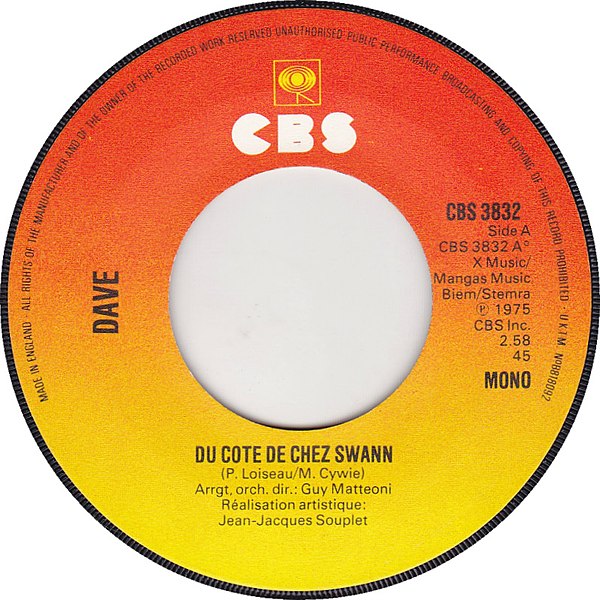 File:Du côté de chez Swann by Dave Dutch vinyl.jpg