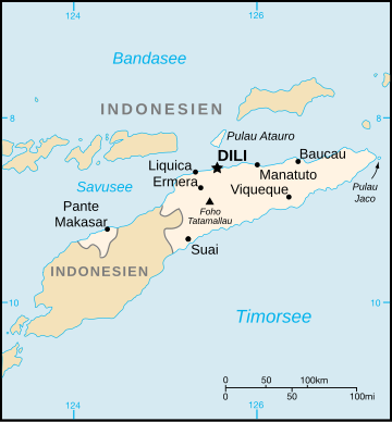 Verwaltungsgliederung Osttimors