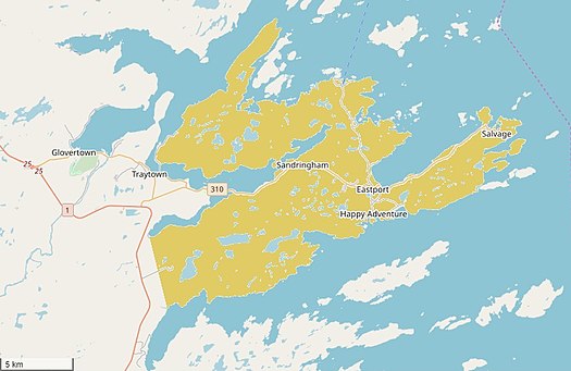 Map of Eastport Peninsula (gold) Eastport Peninsula Map.jpg