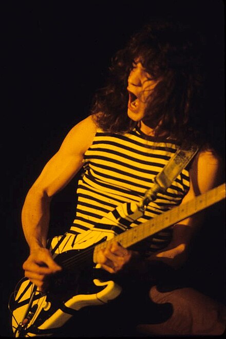 Eddie Van Halen in 1977