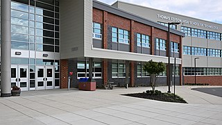 Thomas Edison High School of Technology, entrance