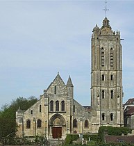 L'église Saint-Laurent.