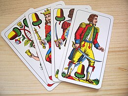 Spielkarte: Geschichte, Kartenblätter, Spielkartensteuer
