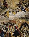 Adoració del nom de Jesús, de El Greco.
