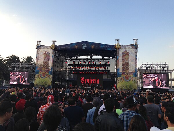 Brujeria at Doritos Stage, Vive Latino festival, Mexico City, Mexico