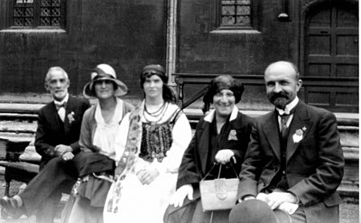 Fotografía del Congreso Universal de Esperanto de 1930.