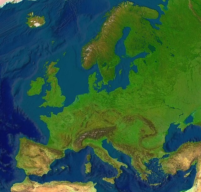 Het Europese continent