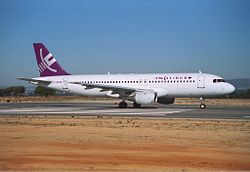 Airbus A320-200 fra Excalibur Airways