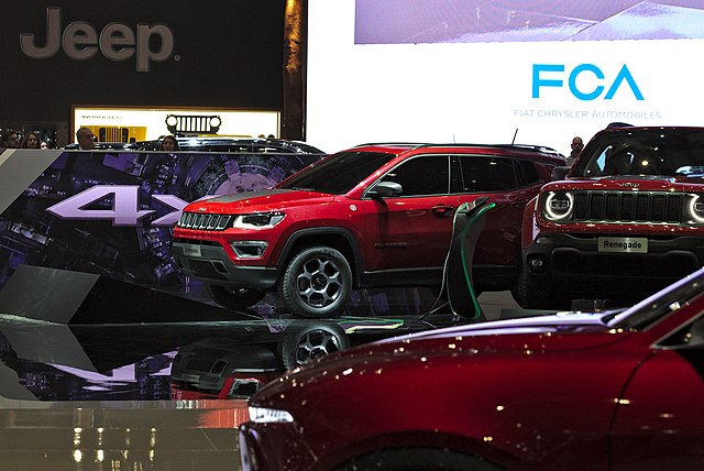 Press conference of FCA at the 2019 Geneva Motor Show