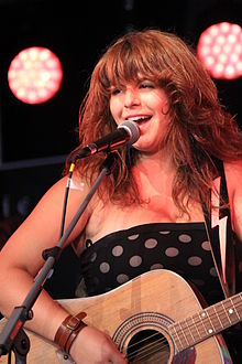 Lisa LeBlanc during the Festival Interceltique de Lorient in 2012