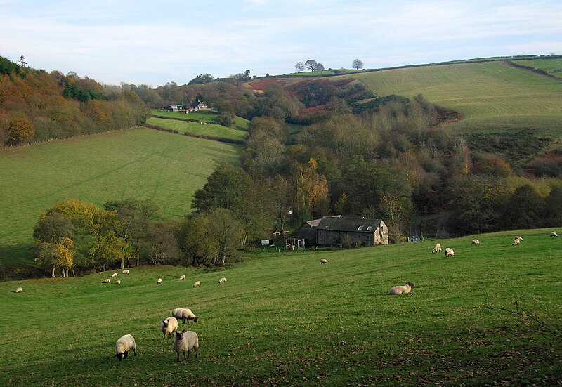 File:Farmland below Sunnyhill - geograph.org.uk - 2699475.jpg