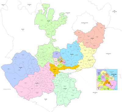 Federal Electoral Districts of Jalisco (since 2022).png