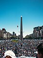 Fiesta en el Obelisco