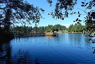 <span class="mw-page-title-main">Fivemile Lake</span> Lake in King County, Washington