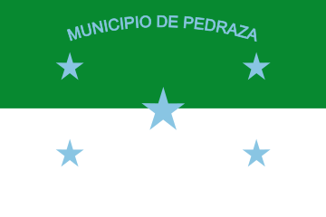 Ficheiro:Flag_of_Pedraza_(Magdalena).svg