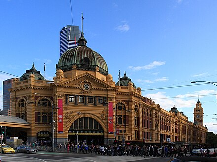 Flinders Street station, Melbourne