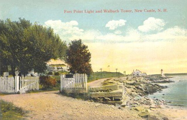 Fort Point Light from Ocean Street