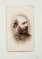 Fotografiporträtt på officer Mauritz von Axelson, 1800-talets andra hälft - Hallwylska museet - 107657.tif