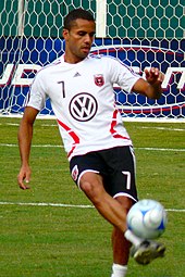 Fred with D.C. United in 2008 Fred20080712.jpg