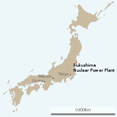 Fukushima I Nuclear Power Plant Location.svg