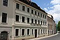 Residential house in closed development and courtyard building