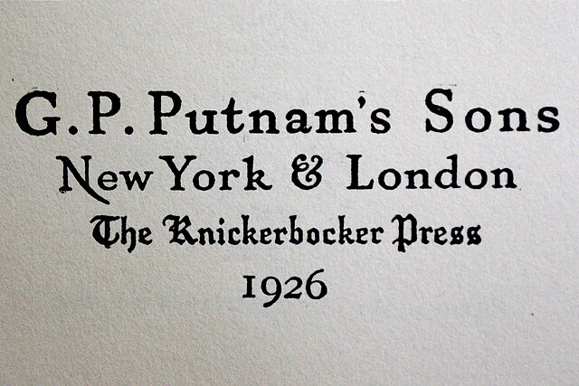 Publisher's imprint