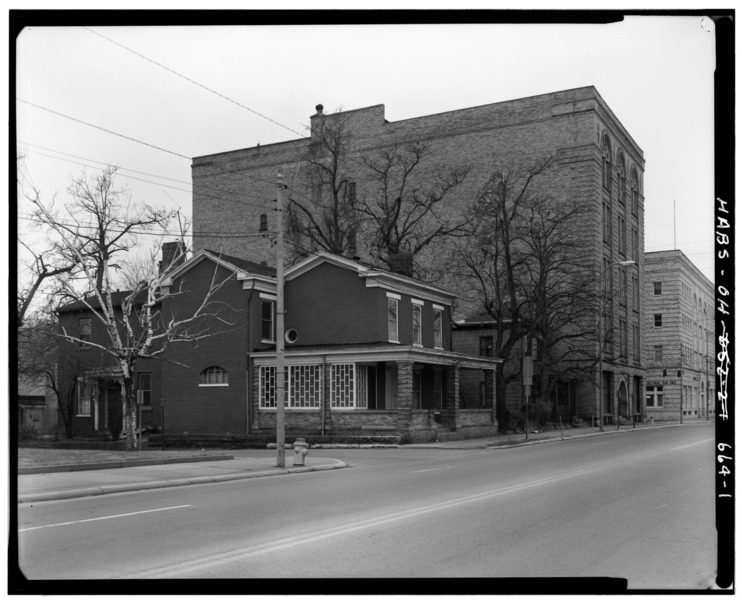 File:GENERAL SETTING OF NEWMAN HOUSE - William Newman House, 716 Second Street, Portsmouth, Scioto County, OH HABS OHIO,73-PORT,5-1.tif