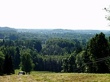 View from Gaiziņkalns